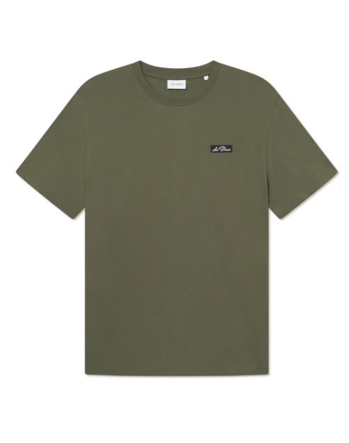 Les Deux Patch t-shirt - Olive Night